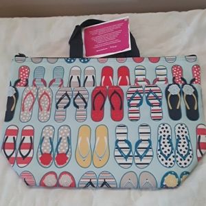 Thirty-one insulated lunch bag zippered top